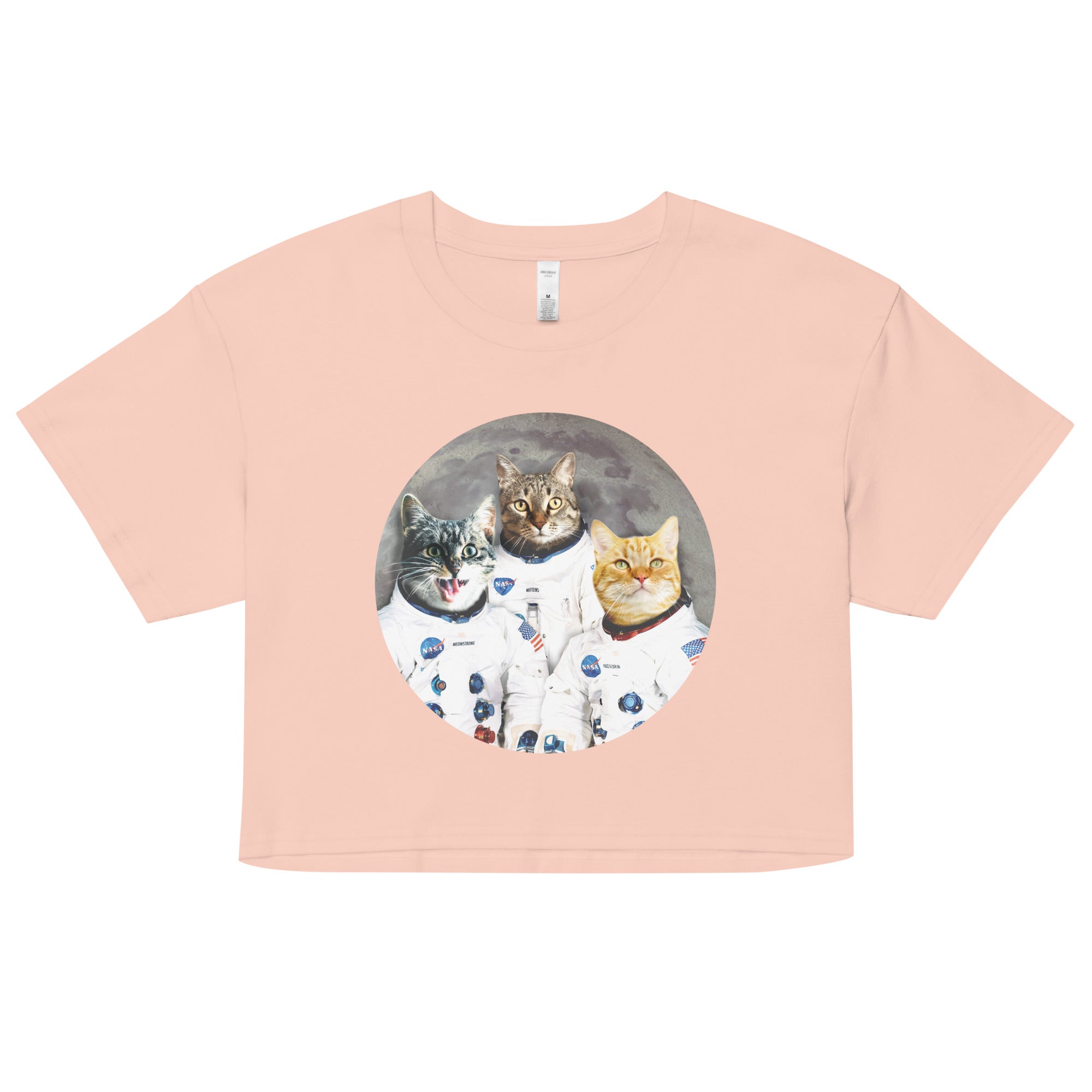 Catstronauts Women's Crop Tee