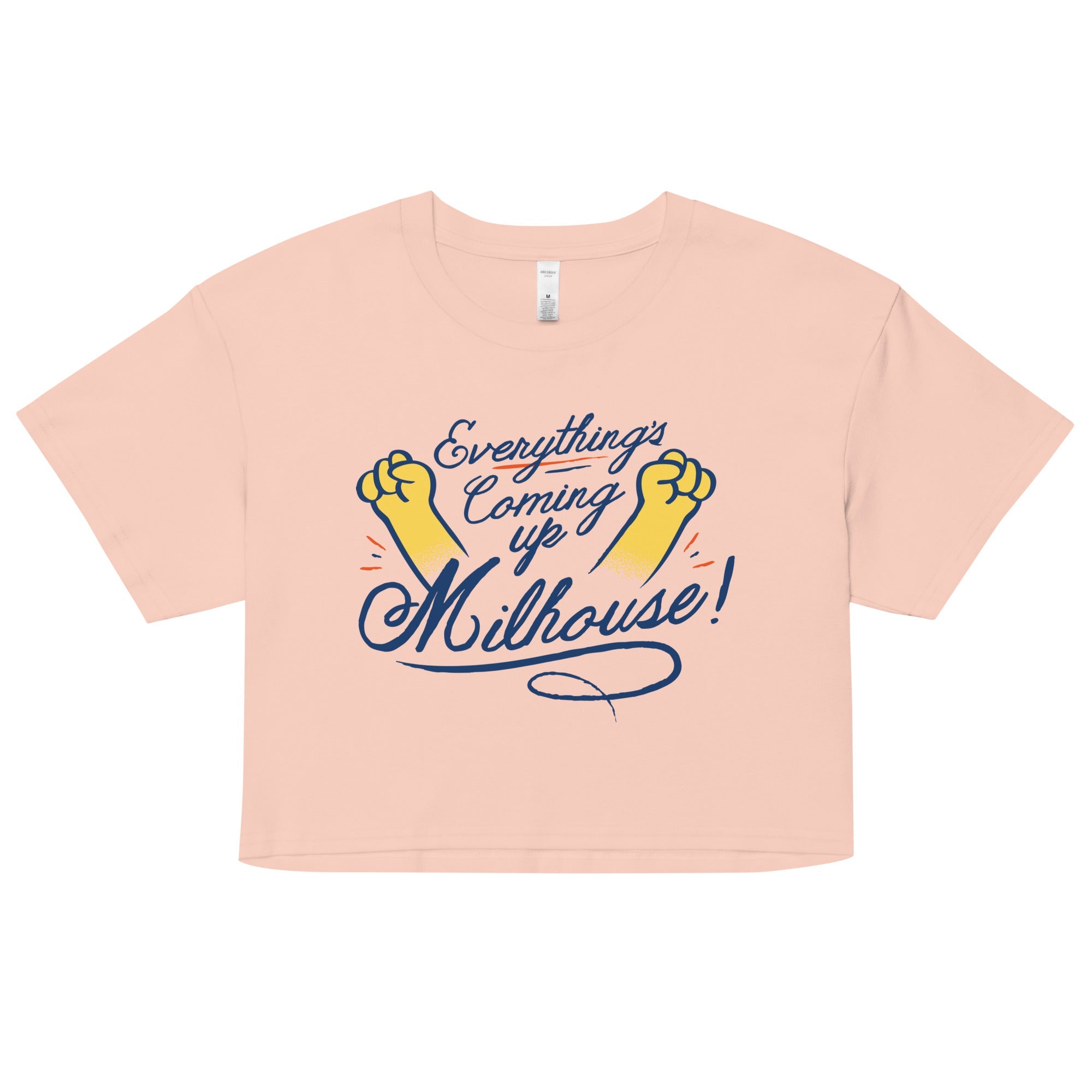 Everything's Coming Up Milhouse! Women's Crop Tee