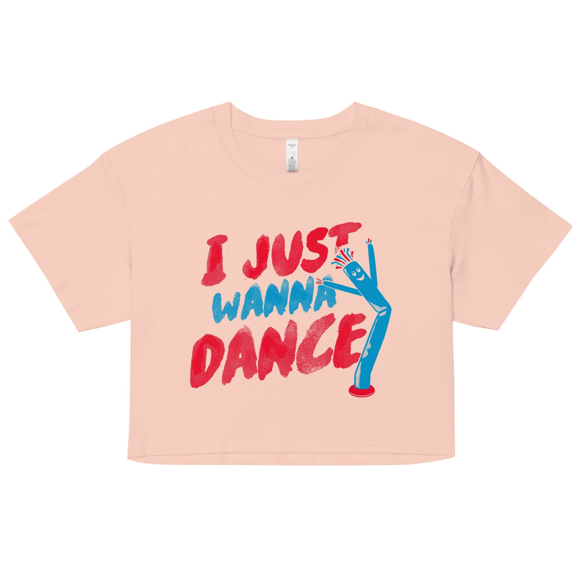 I Just Wanna Dance Women's Crop Tee
