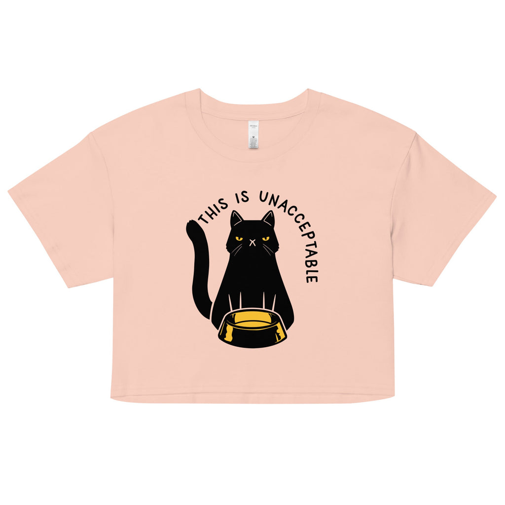 This Is Unacceptable Women's Crop Tee