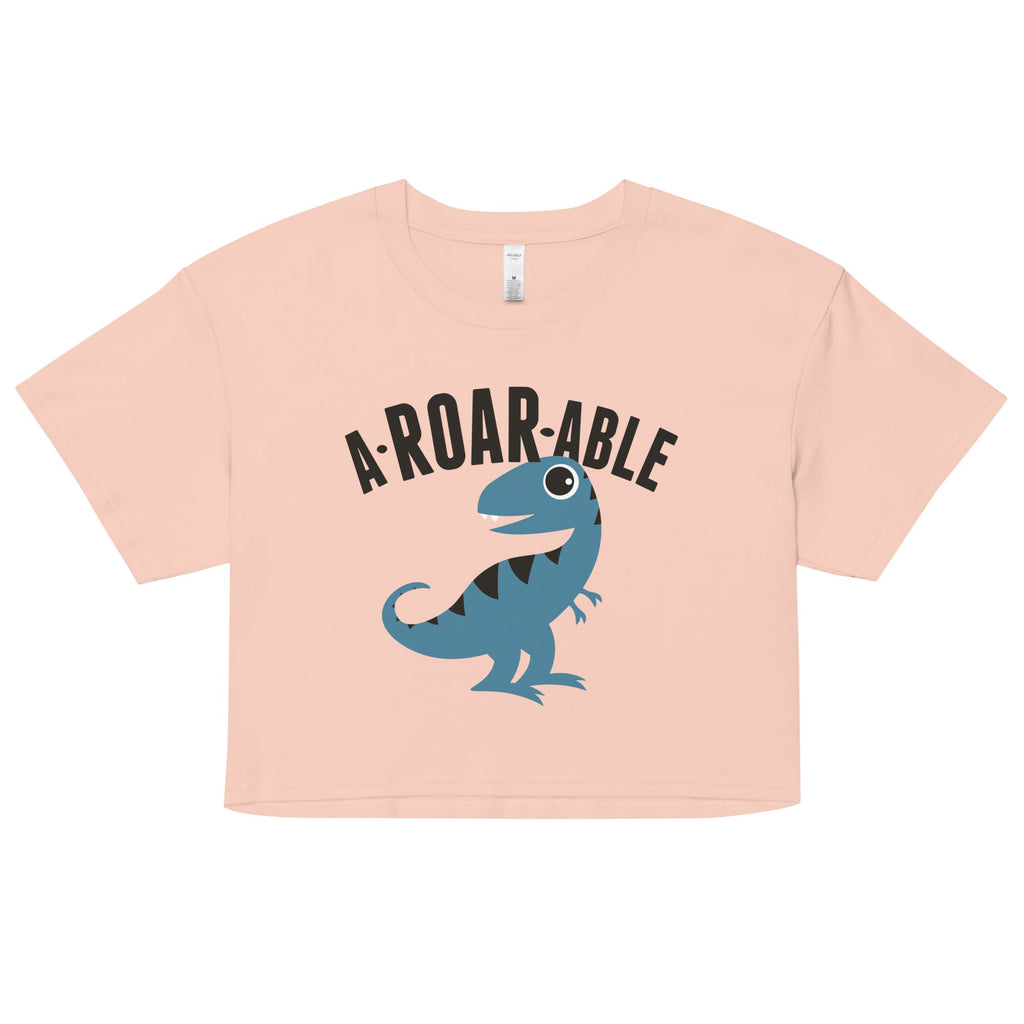 A-Roar-Able Women's Crop Tee