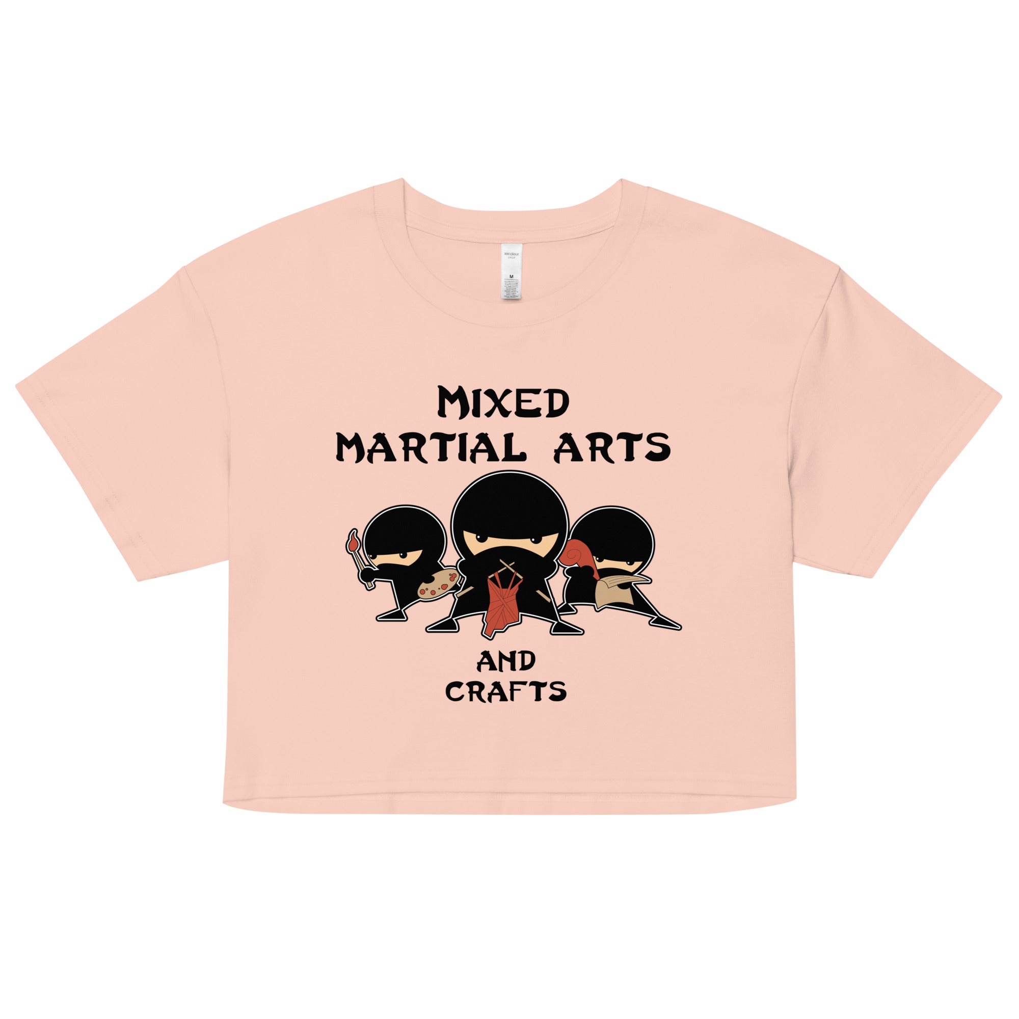 Mixed Martial Arts and Crafts Women's Crop Tee