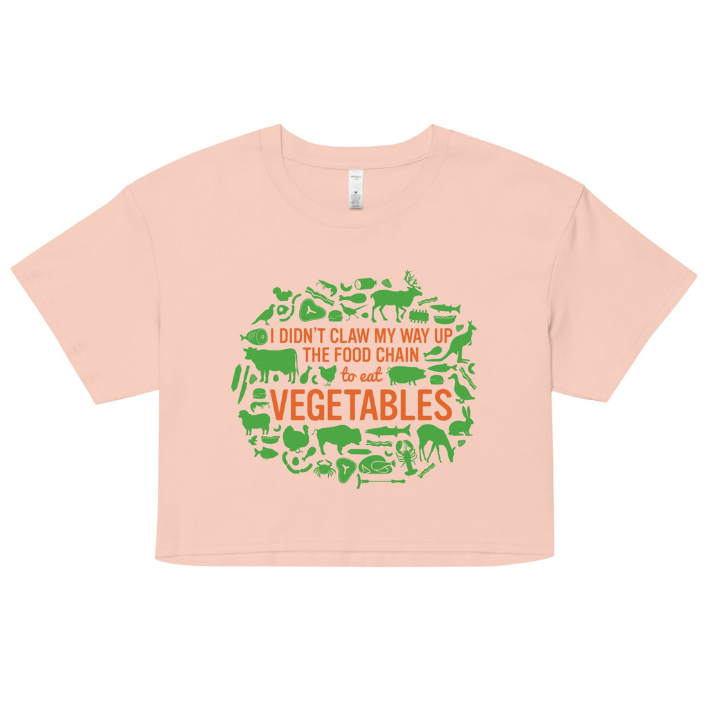 Top Of The Food Chain Women's Crop Tee