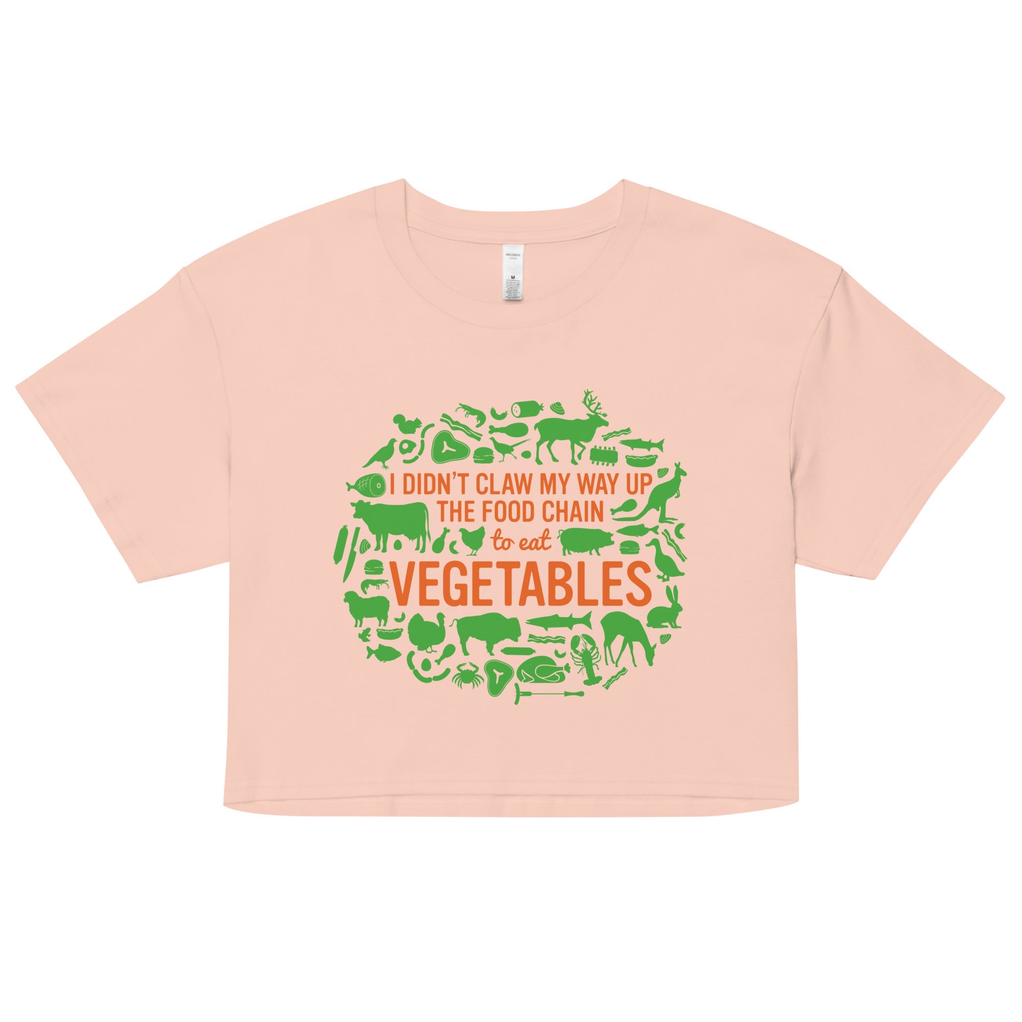 Top Of The Food Chain Women's Crop Tee