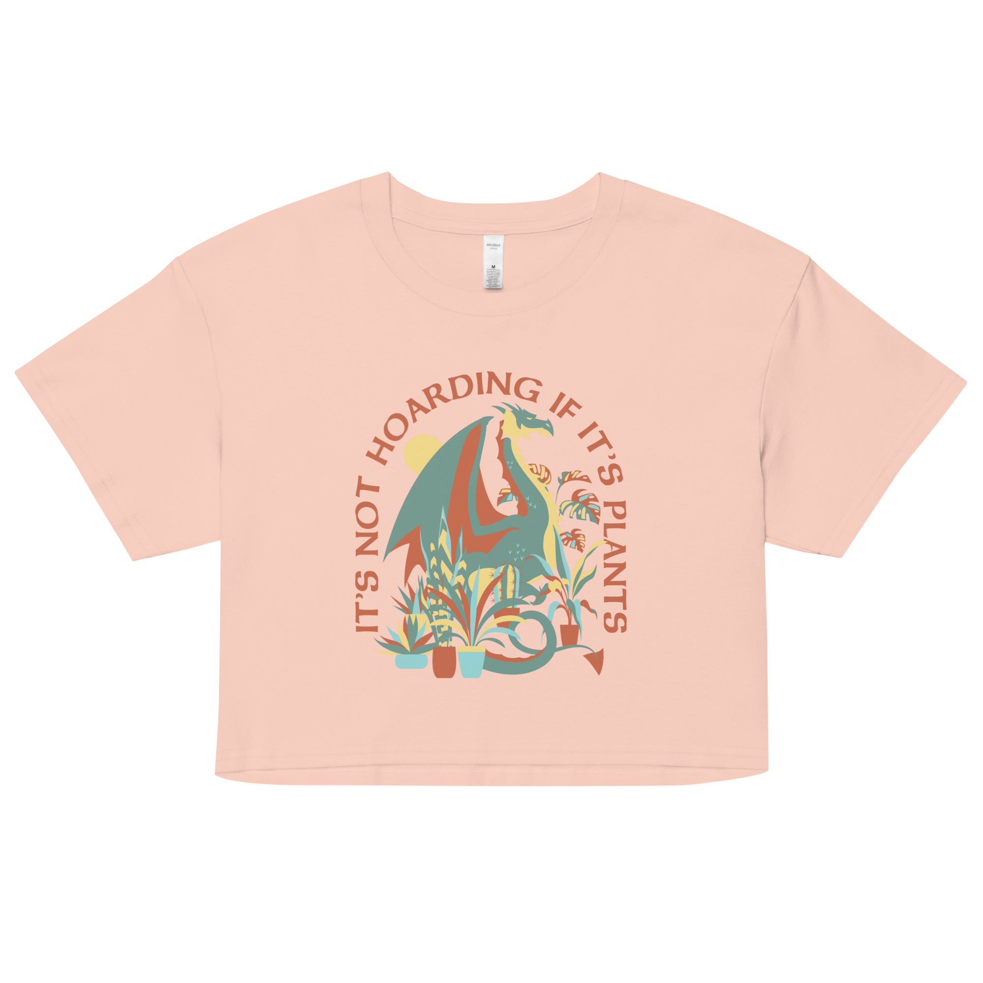 It's Not Hoarding If It's Plants Women's Crop Tee