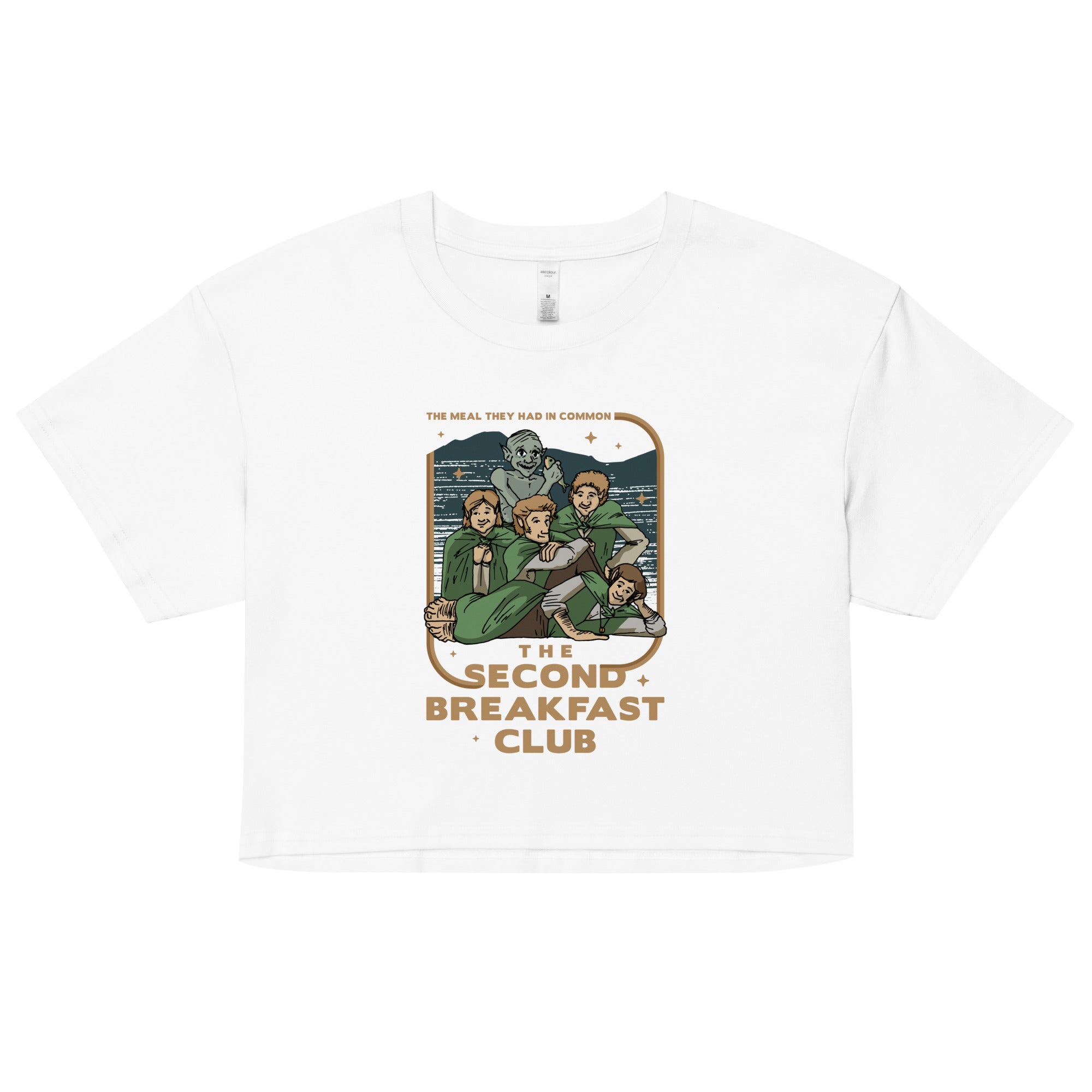 The Second Breakfast Club Women's Crop Tee