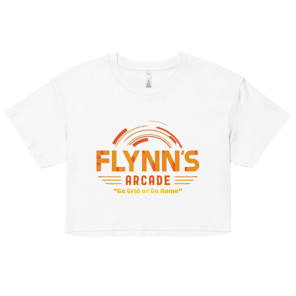 Flynn's Arcade Women's Crop Tee