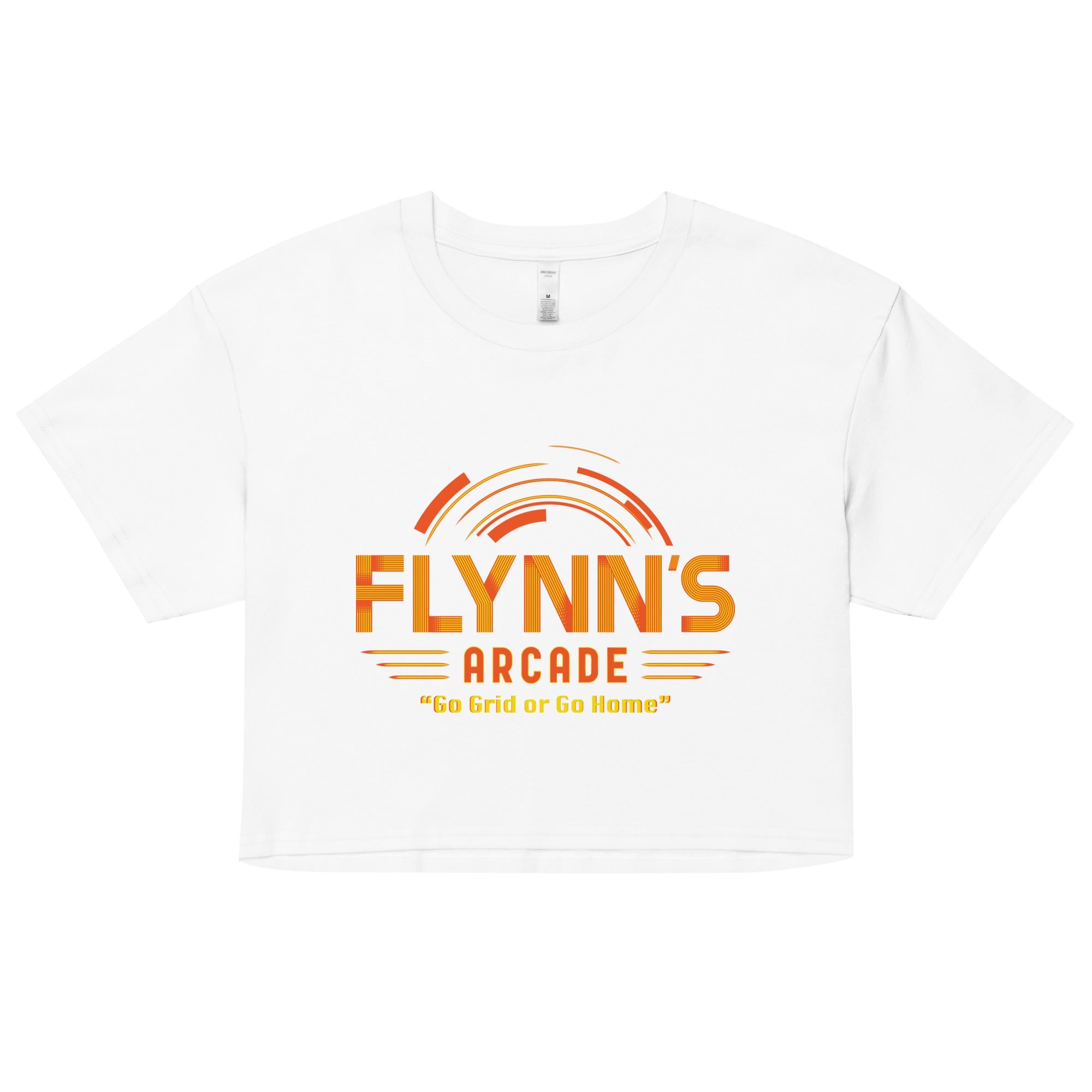 Flynn's Arcade Women's Crop Tee