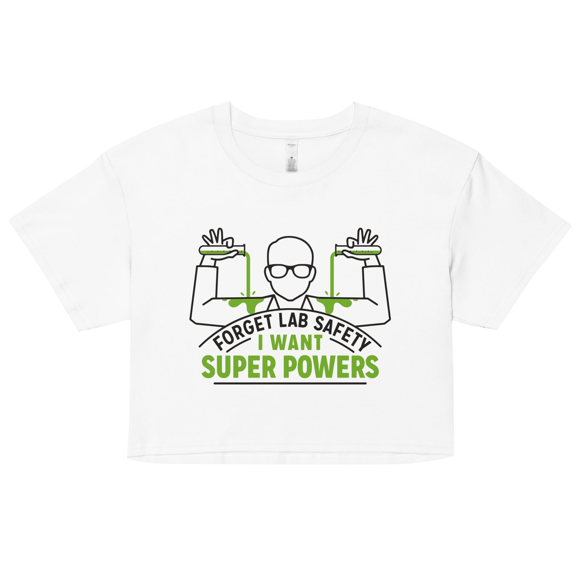 Forget Lab Safety Women's Crop Tee