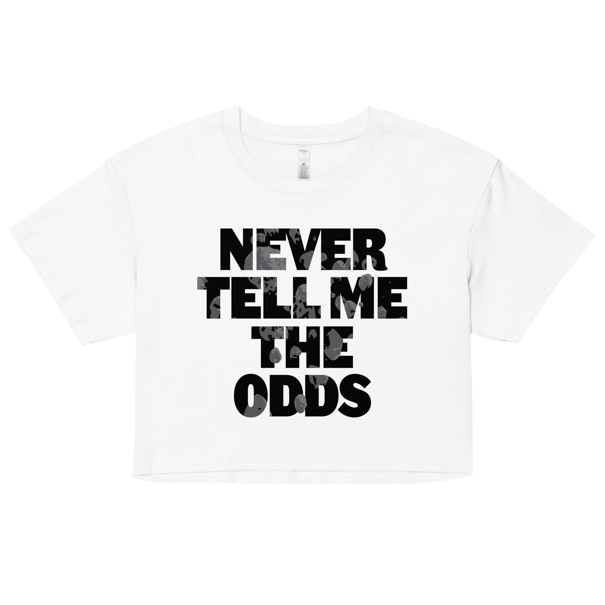 Never Tell Me The Odds Women's Crop Tee