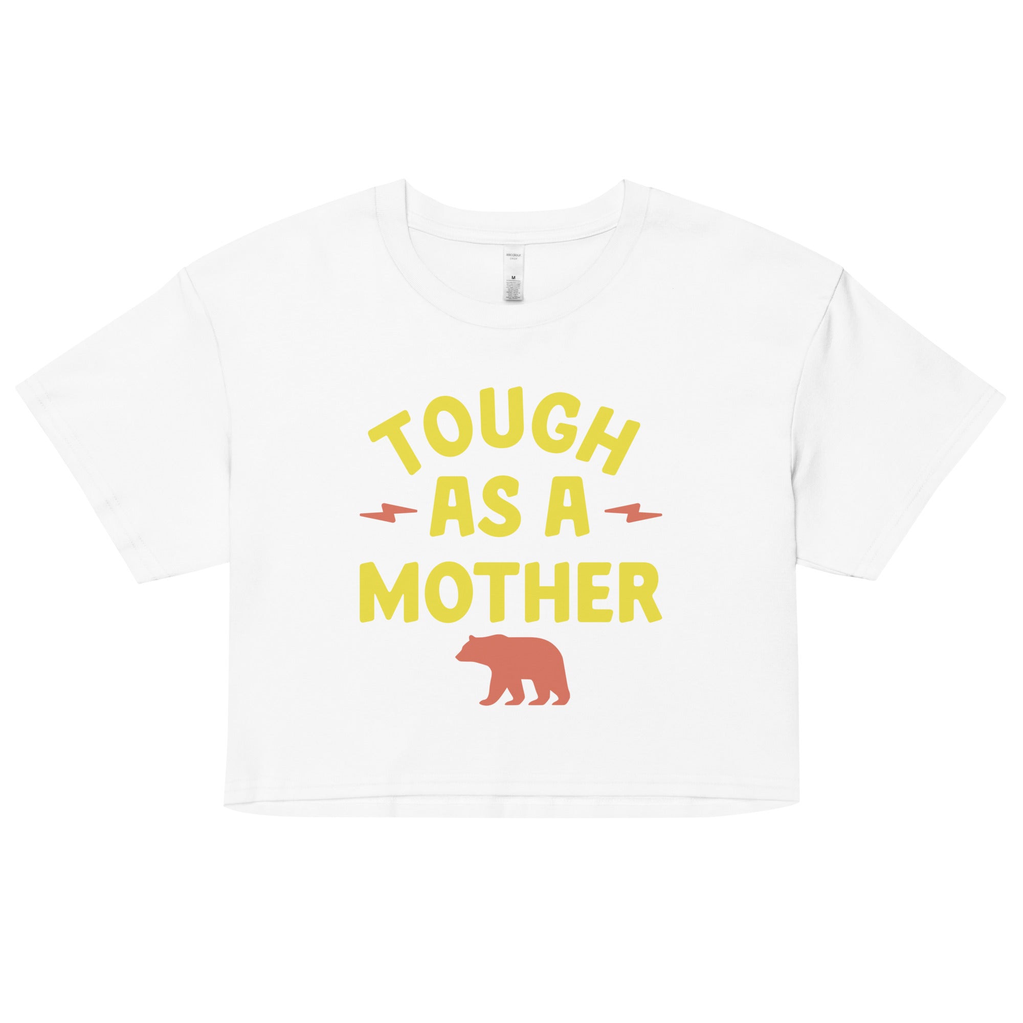 Tough As A Mother Women's Crop Tee