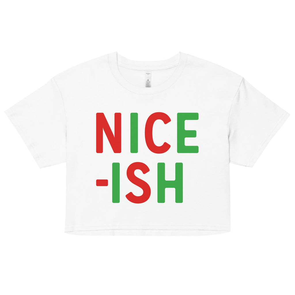 Nice-ish Women's Crop Tee