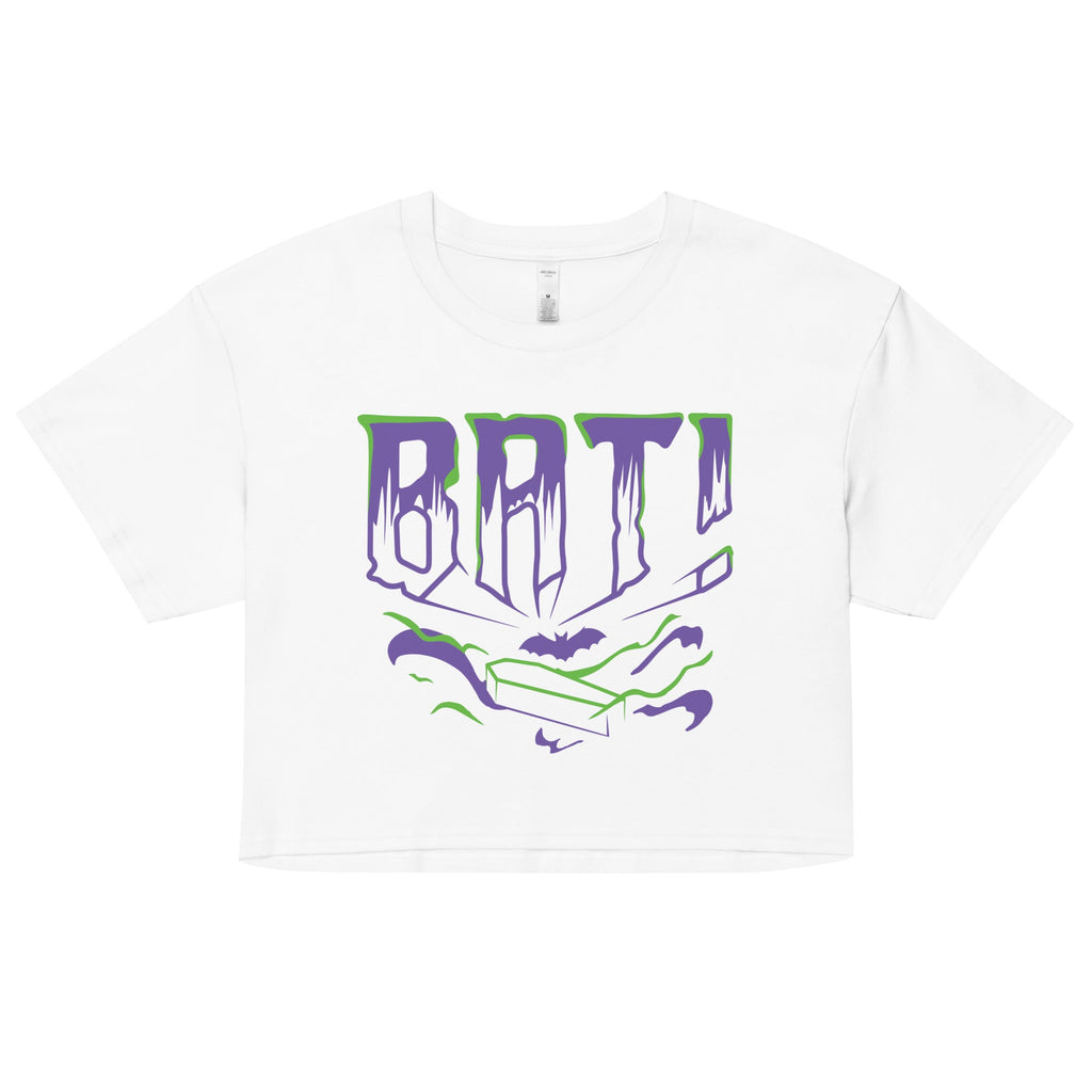 Bat! Women's Crop Tee