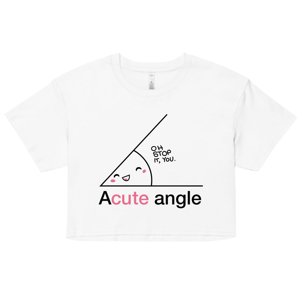 Acute Angle Women's Crop Tee