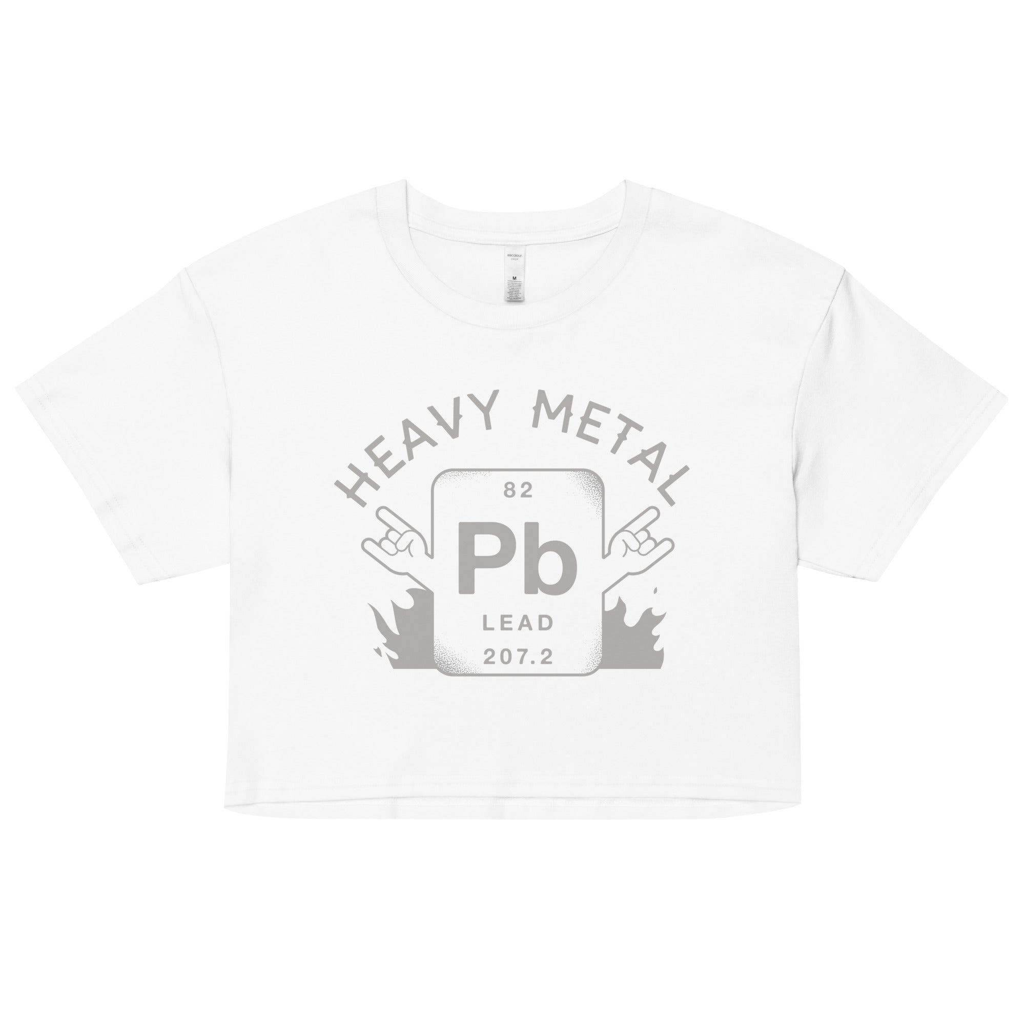 Heavy Metal Women's Crop Tee
