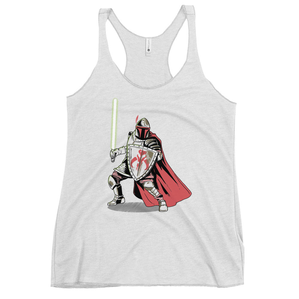 Mandalorian Knight Women's Racerback Tank