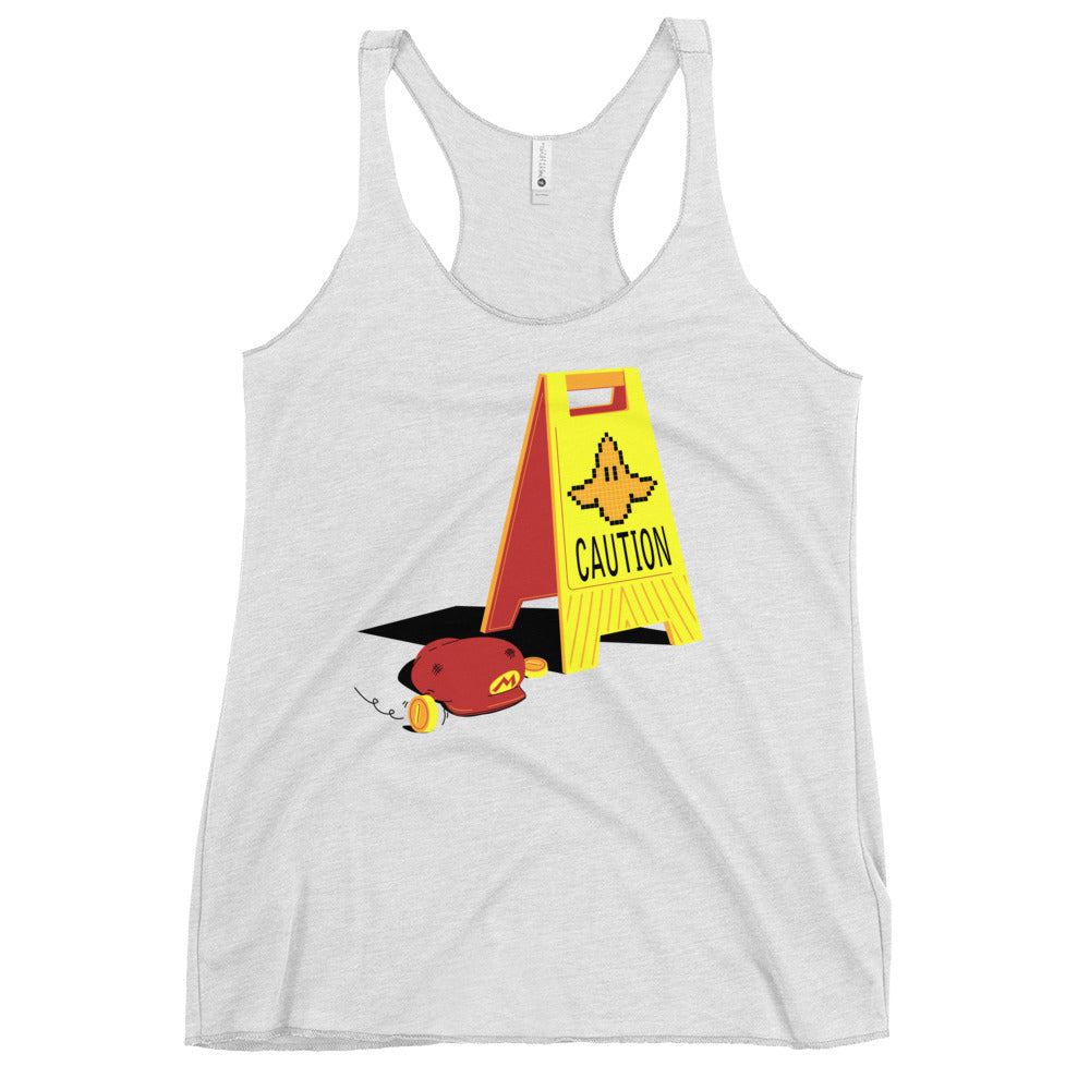 Caution Banana Women's Racerback Tank