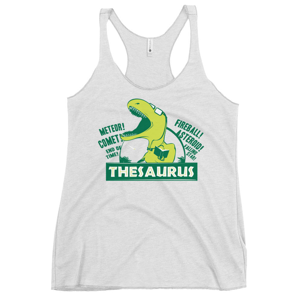 Thesaurus Women's Racerback Tank
