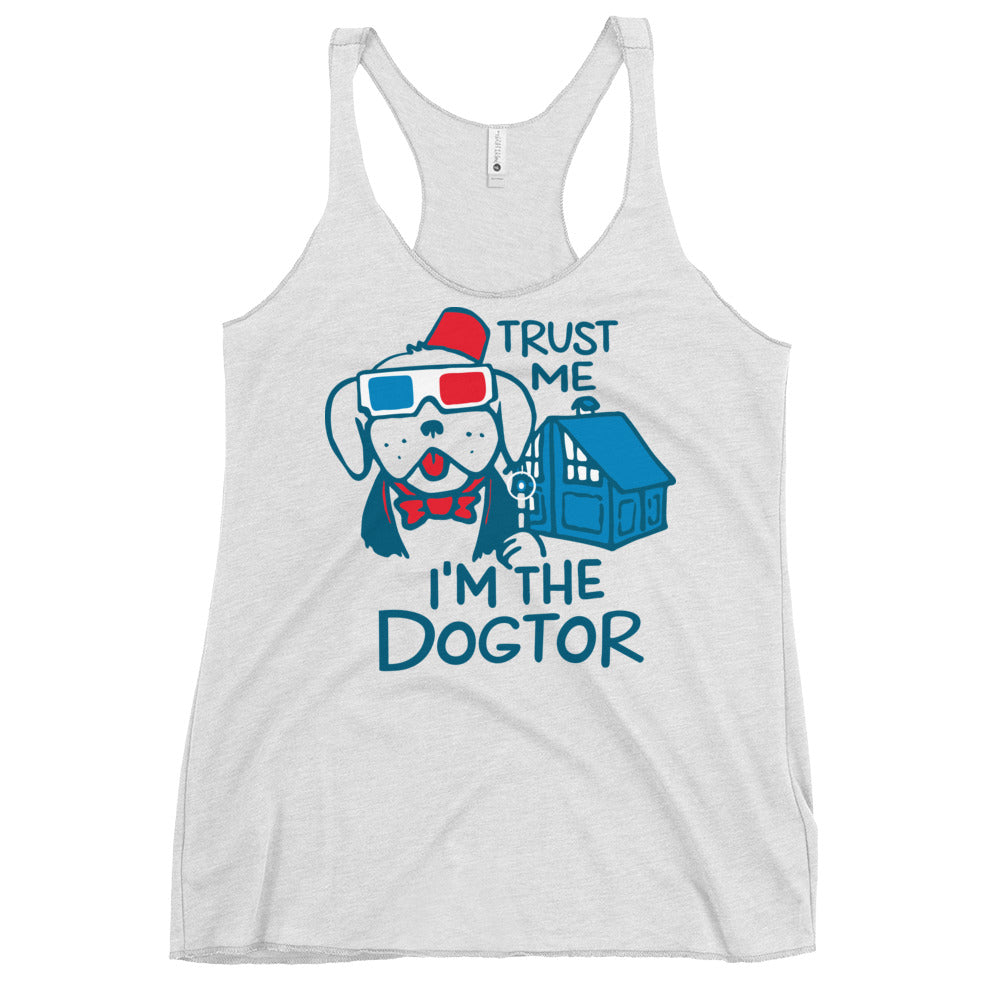 Trust Me, I'm The Dogtor Women's Racerback Tank