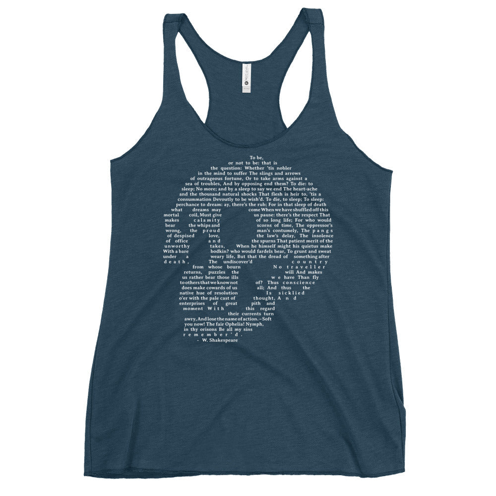 Hamlet Soliloquy Women's Racerback Tank