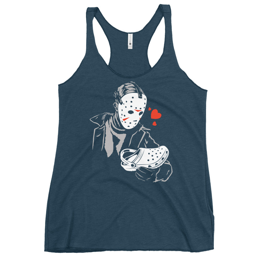 Jason Loves Crocs Women's Racerback Tank