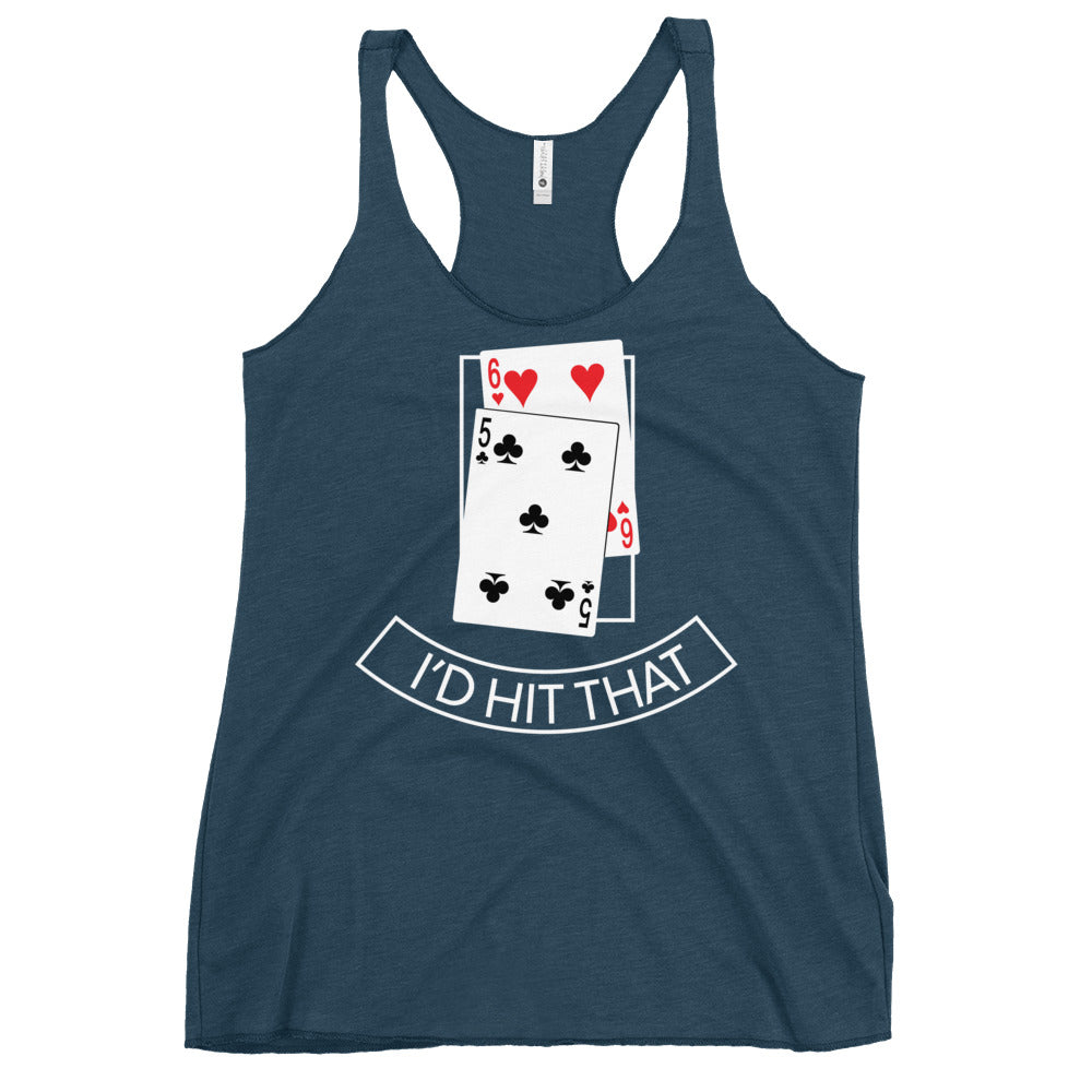I'd Hit That Women's Racerback Tank