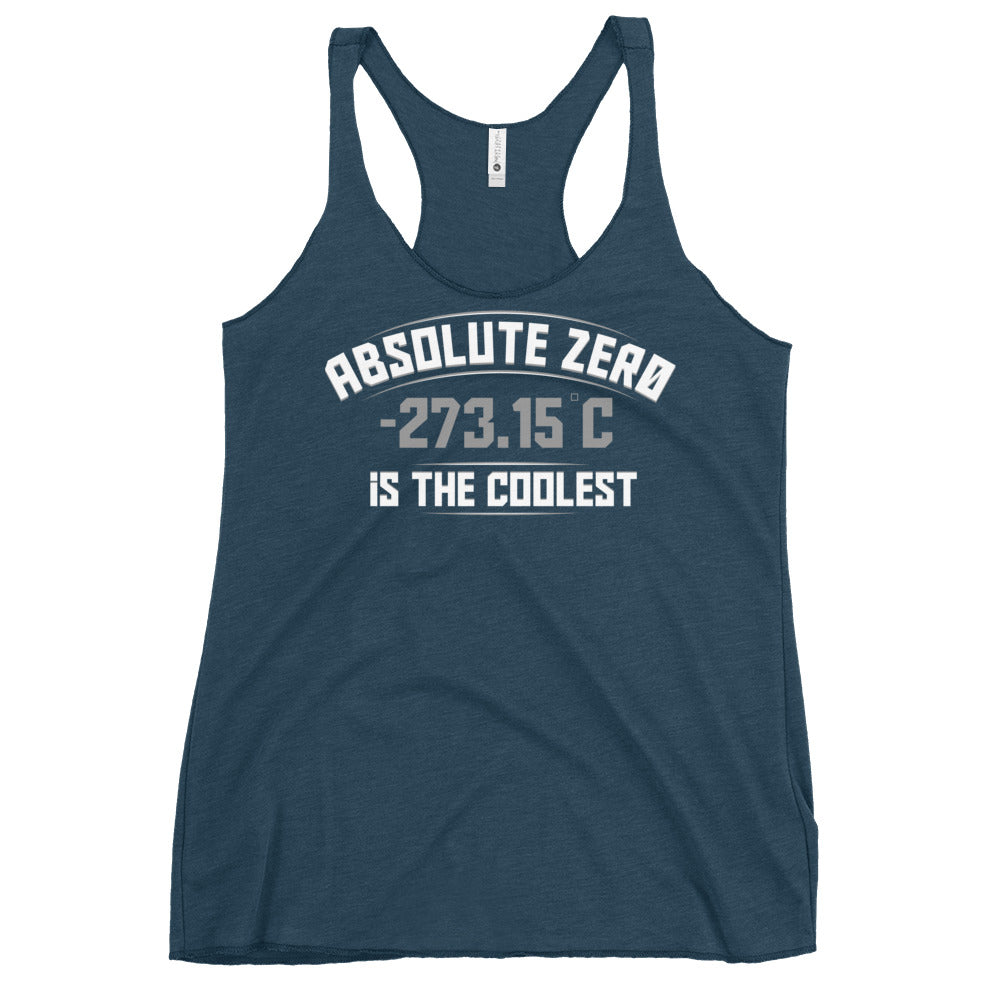 Absolute Zero Is The Coolest Women's Racerback Tank