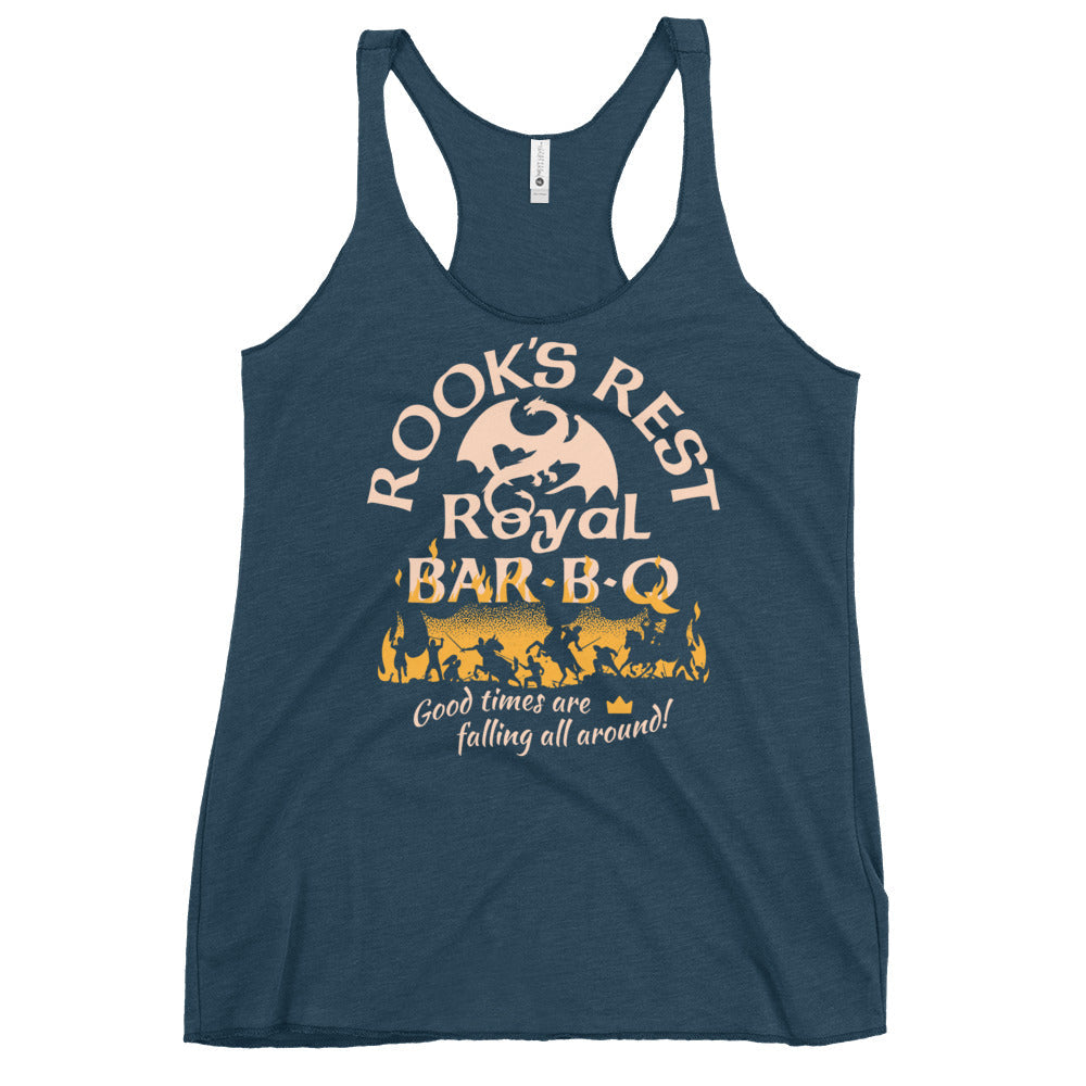 Rook's Rest Royal Bar-B-Q Women's Racerback Tank