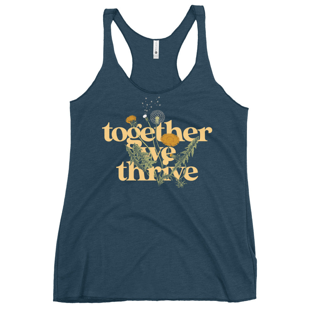 Together We Thrive Women's Racerback Tank