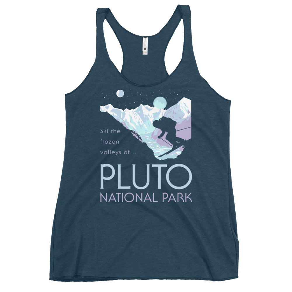 Pluto National Park Women's Racerback Tank
