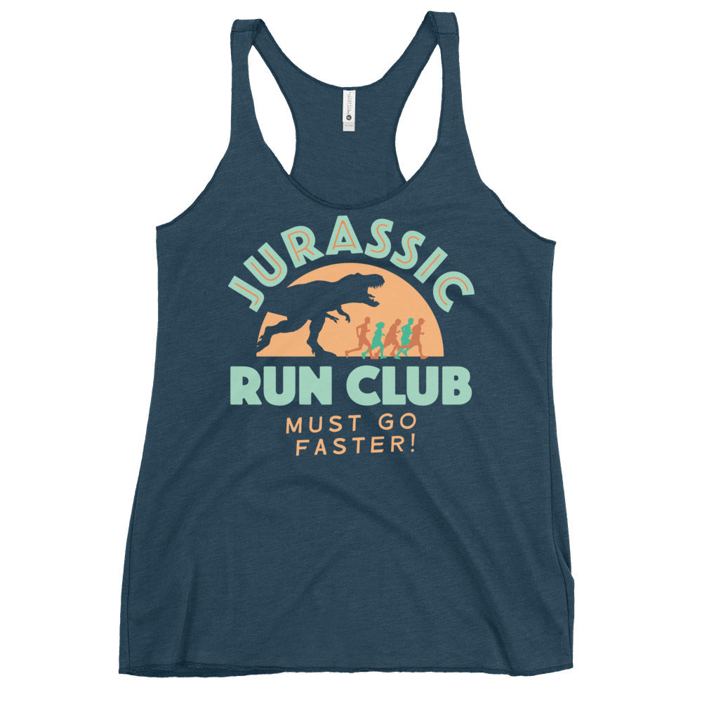 Jurassic Run Club Women's Racerback Tank