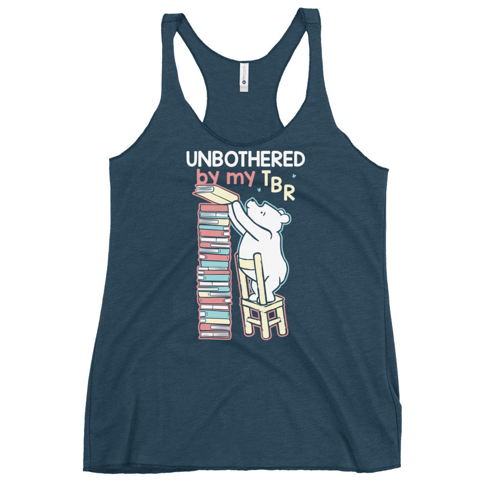 Unbothered By My TBR Women's Racerback Tank