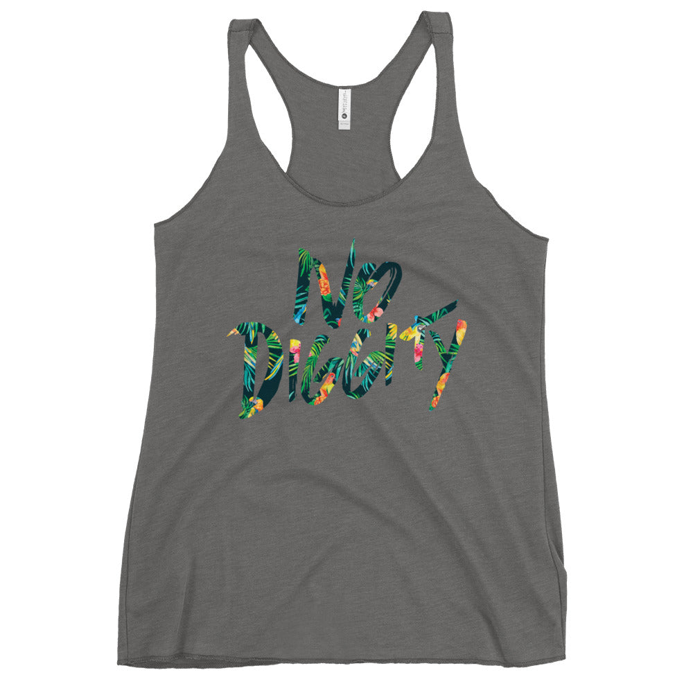 No Diggity Women's Racerback Tank