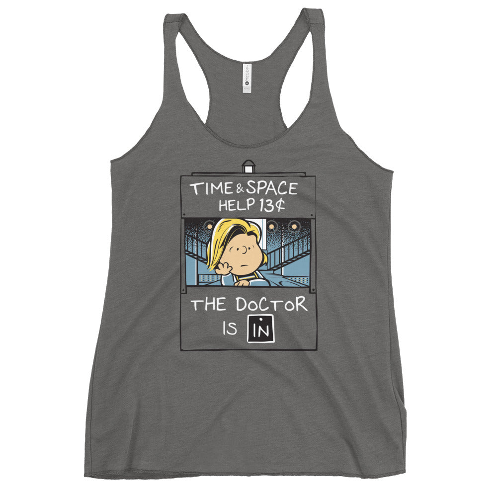 13th Doctor Is In Women's Racerback Tank