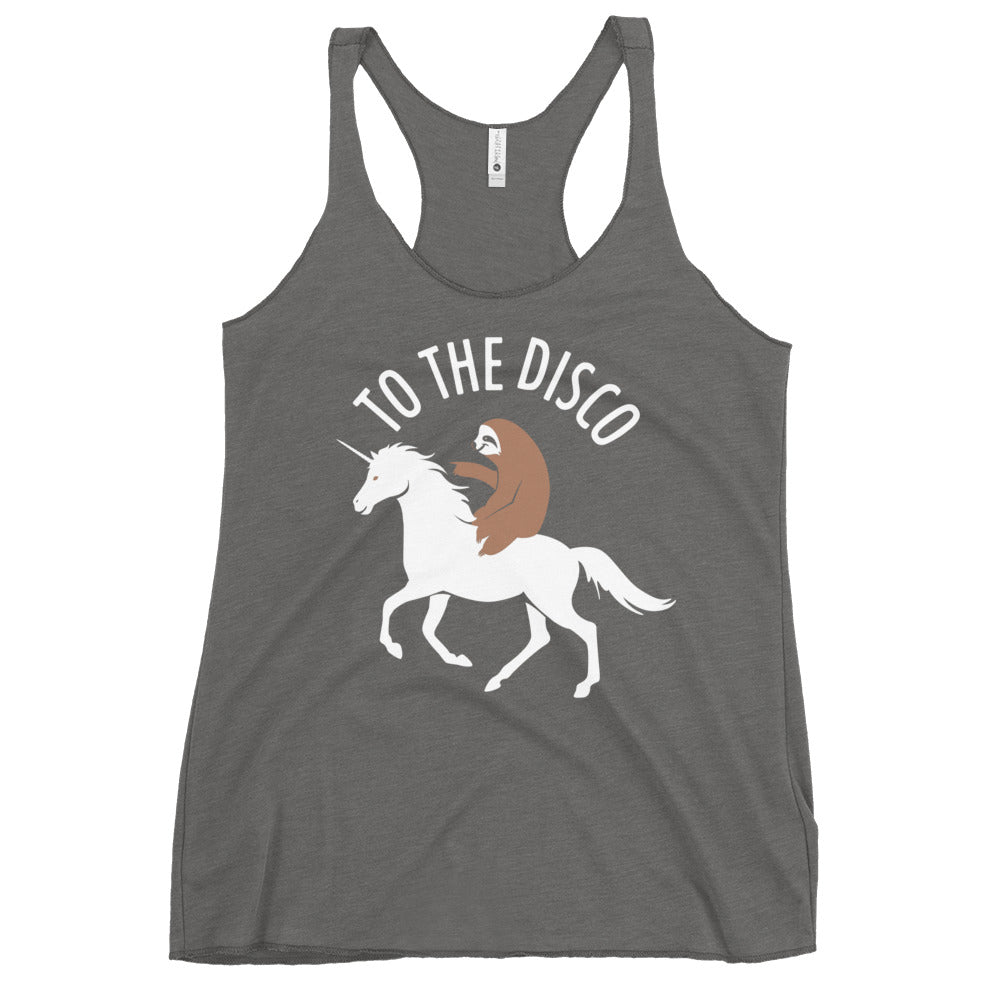 To The Disco Women's Racerback Tank