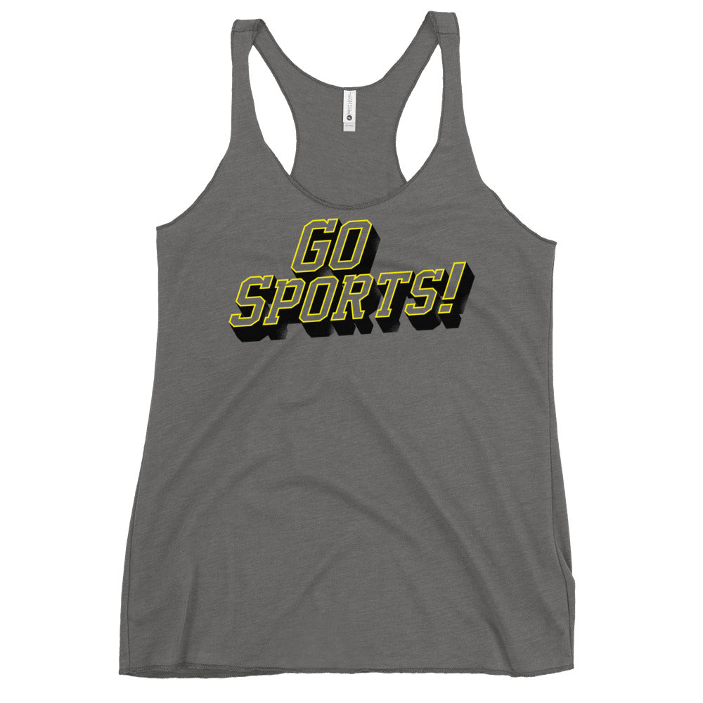Go Sports! Women's Racerback Tank