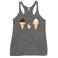 Ice Cream Family Women's Racerback Tank