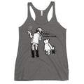 Shhh Coffee First Women's Racerback Tank
