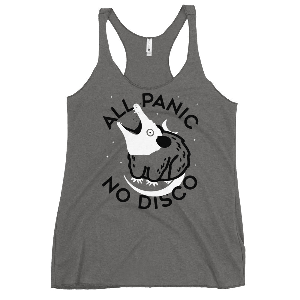 All Panic No Disco Women's Racerback Tank