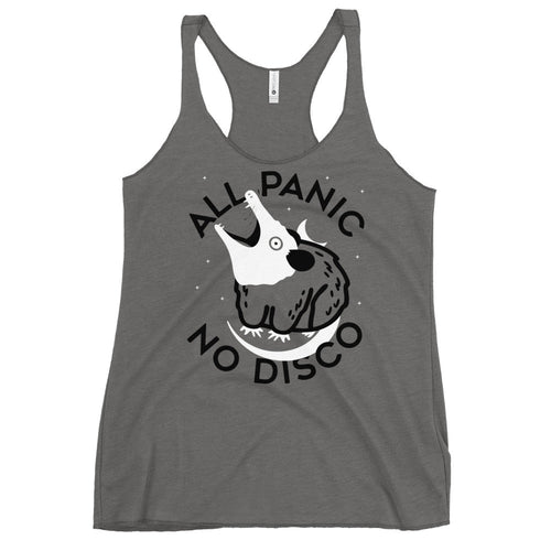 All Panic No Disco Women's Racerback Tank