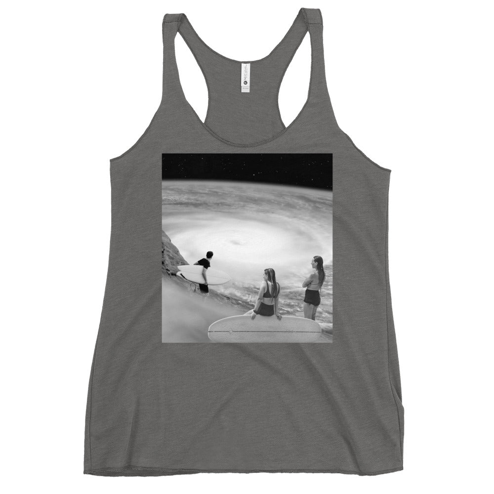 Surf's Up Women's Racerback Tank
