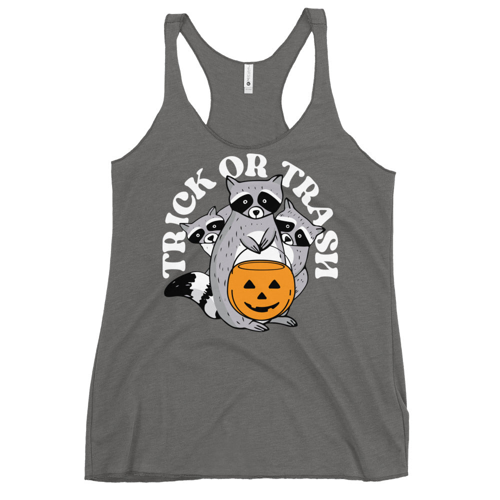Trick Or Trash Women's Racerback Tank