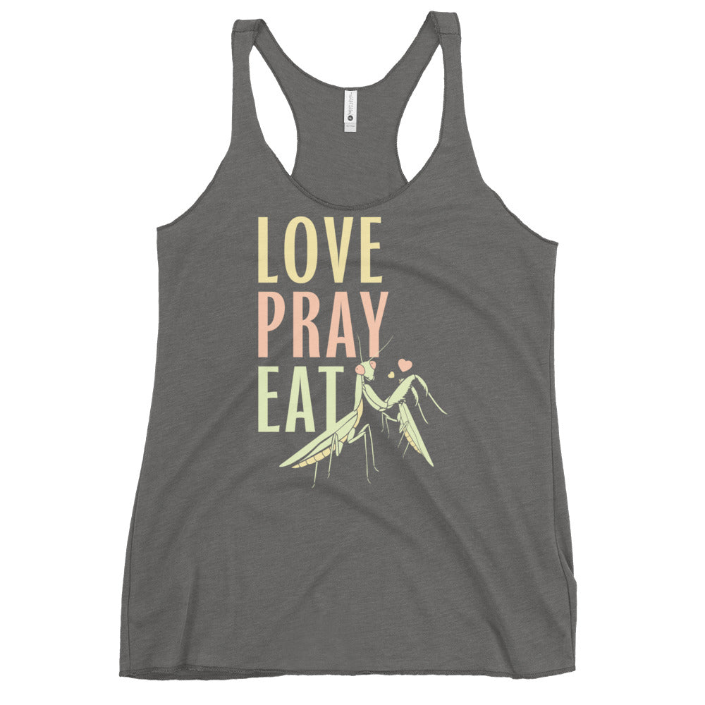 Love Pray Eat Women's Racerback Tank