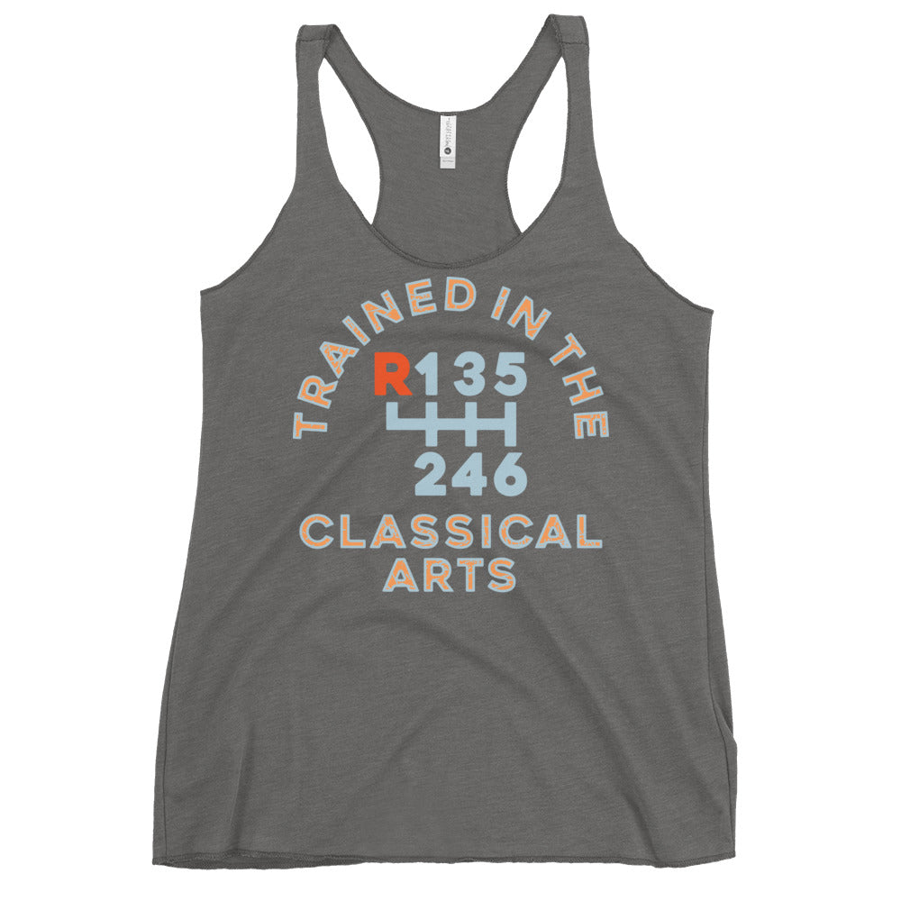 Trained In The Classical Arts Women's Racerback Tank