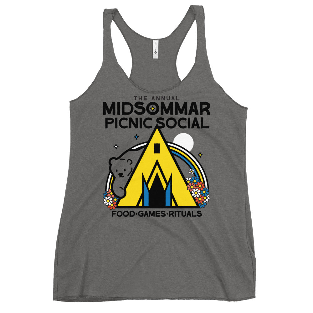 The Annual Midsommar Picnic Social Women's Racerback Tank