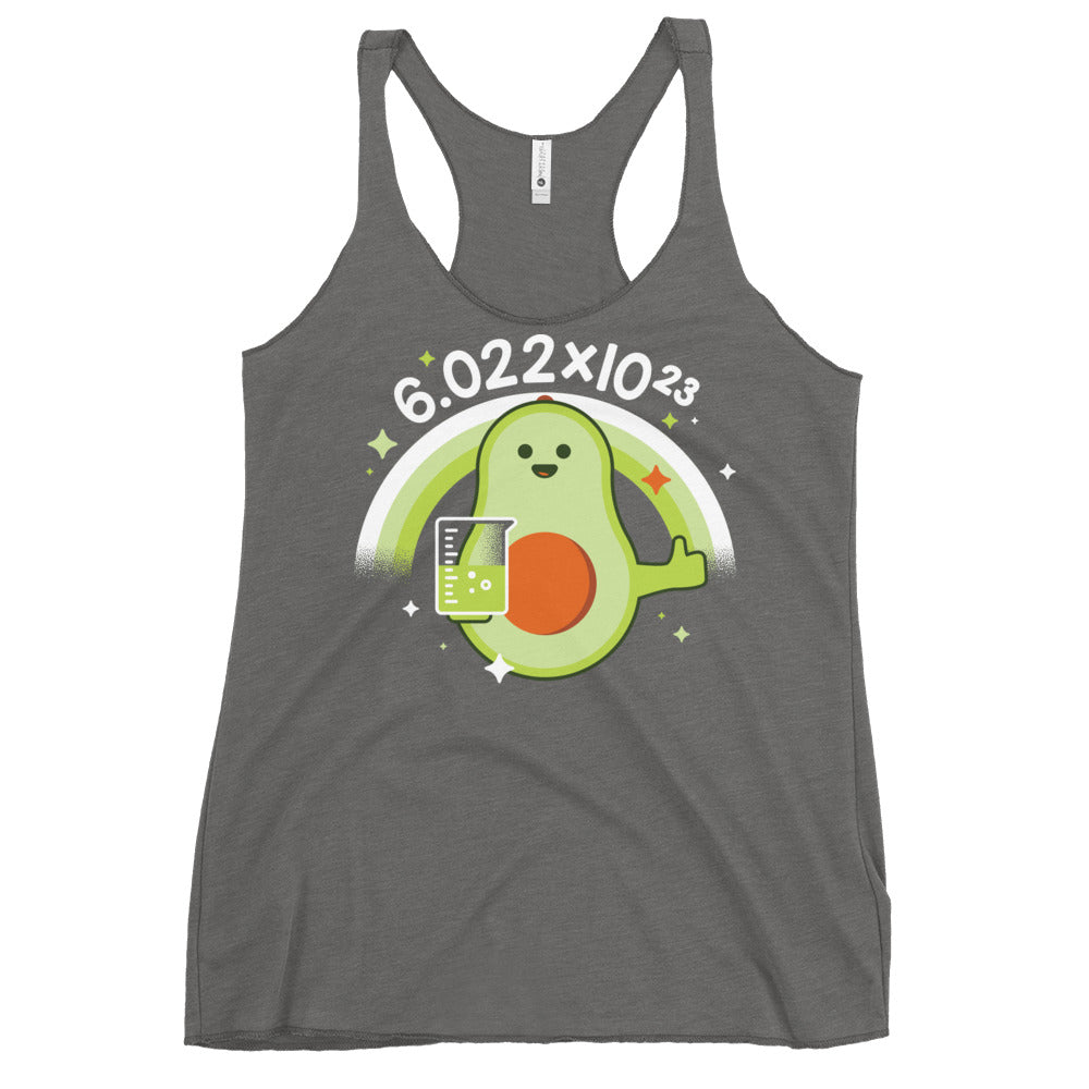 Avogadro's Number Women's Racerback Tank