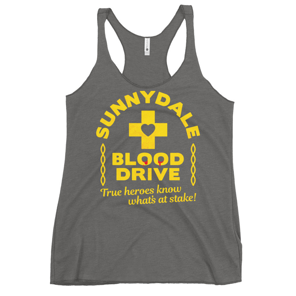 Sunnydale Blood Drive Women's Racerback Tank