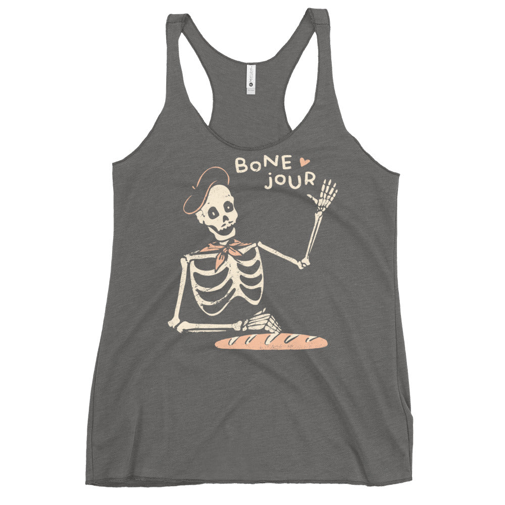 Bone Jour Women's Racerback Tank