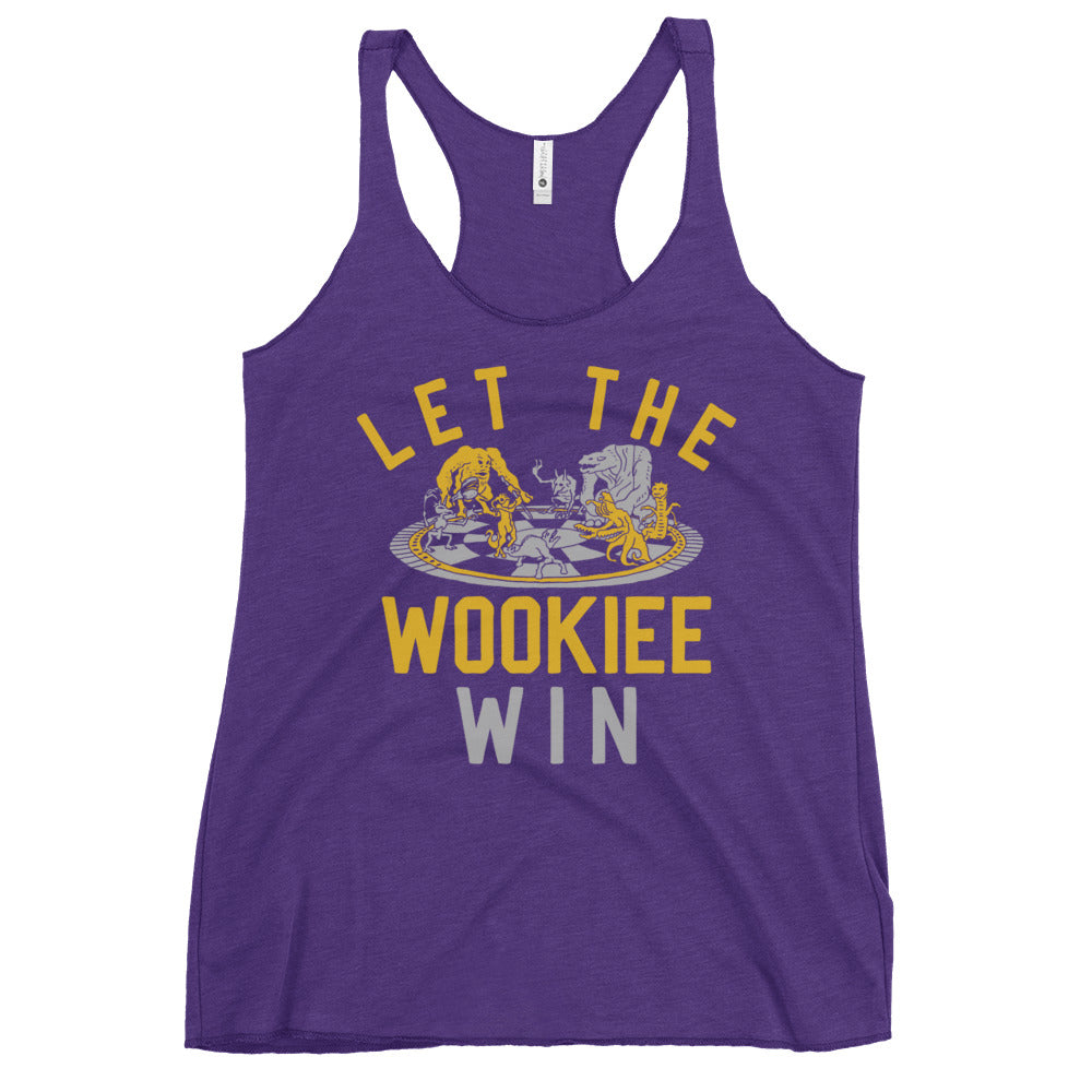 Let The Wookiee Win Women's Racerback Tank