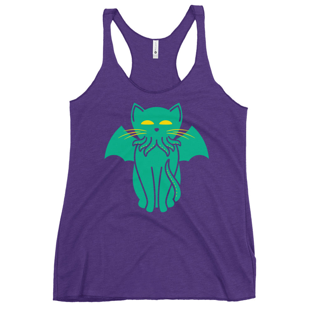Cathulhu Women's Racerback Tank